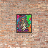 "Pulpit Playa" Framed poster