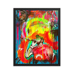 " Big G" Framed poster