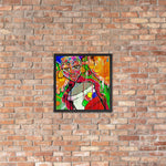 "Honey Dips In Gotham 4"Framed poster