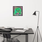 "Moe Z" Framed poster