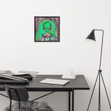 "Moe Z" Framed poster