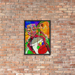"Honey Dips In Gotham 4"Framed poster
