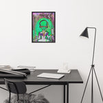 "Moe Z" Framed poster
