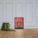"The Wickedest Band/Check The Clock" Framed poster