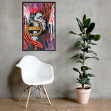 "Honey Dips In Gotham 2" Framed poster
