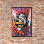 "Honey Dips In Gotham 2" Framed poster