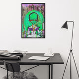 "Moe Z" Framed poster