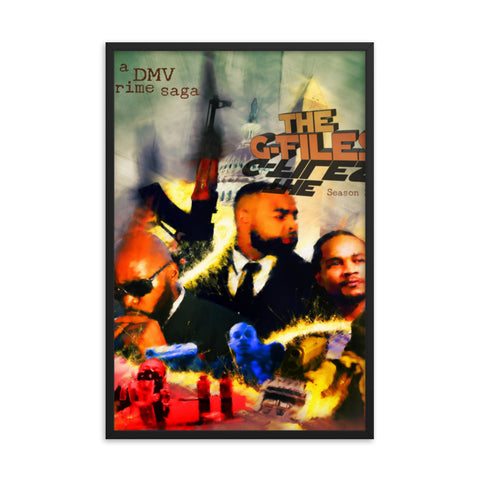 "The G Files Season 2" Framed poster