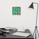 "Moe Z" Framed poster