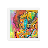 "Solid.. Solid As A Rock" Framed poster