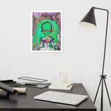"Moe Z" Framed poster