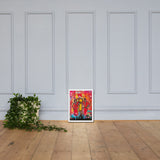 "The Wickedest Band/Check The Clock" Framed poster