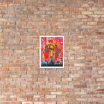 "The Wickedest Band/Check The Clock" Framed poster