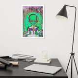 "Moe Z" Framed poster