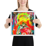 " Big G" Framed poster