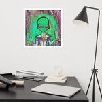 "Moe Z" Framed poster
