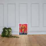 "The Wickedest Band/Check The Clock" Framed poster