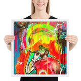 " Big G" Framed poster