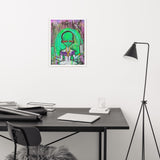 "Moe Z" Framed poster