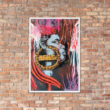 "Honey Dips In Gotham 2" Framed poster
