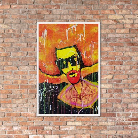 "Brother from the Sun" Framed poster