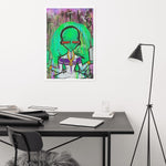 "Moe Z" Framed poster