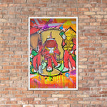 "The Lunch Special Posse" Framed poster