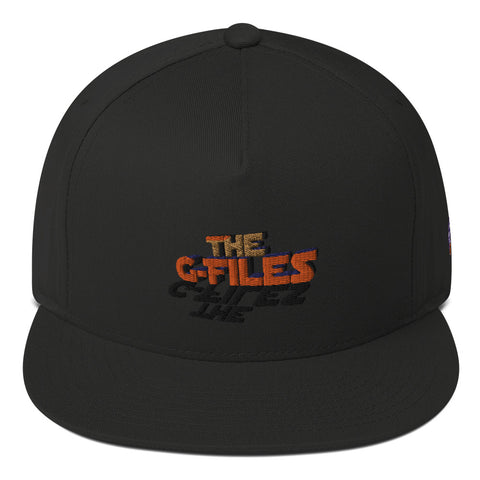 "The G Files" Logo Flat Bill Cap