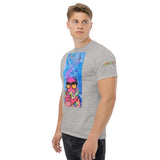 "Sassy Acid" canvas art Men's heavyweight tee