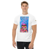 "Sassy Acid" canvas art Men's heavyweight tee
