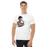 "Smoking Alien " Men's heavyweight tee