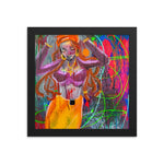 "Vibrations" Framed photo paper poster