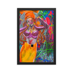 "Vibrations" Framed photo paper poster