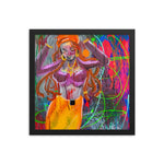 "Vibrations" Framed photo paper poster