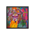"Vibrations" Framed photo paper poster