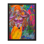 "Vibrations" Framed photo paper poster