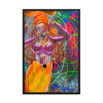 "Vibrations" Framed photo paper poster