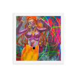 "Vibrations" Framed photo paper poster