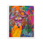 "Vibrations" Framed photo paper poster