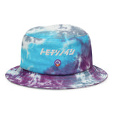 "Smacked-Sto" Tie-dye bucket hat