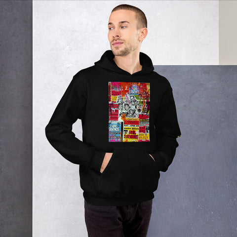 "Crank-Rushmore " Canvas Art Unisex Hoodie
