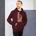 "Right On Reggie " canvas art Unisex Hoodie