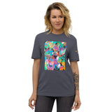 "Honey Dips in Gotham 1"Unisex recycled t-shirt