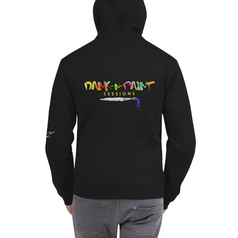"Dank N Paint" logo Hoodie sweater