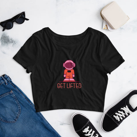 "Get Lifted" Women’s Crop Tee