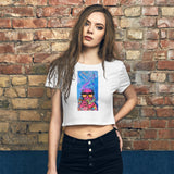 "Sassy Acid"Women’s Crop Tee