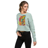 "Solid..Solid As A Rock" Crop Sweatshirt