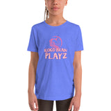 "Koko Playz" logo Youth Short Sleeve T-Shirt